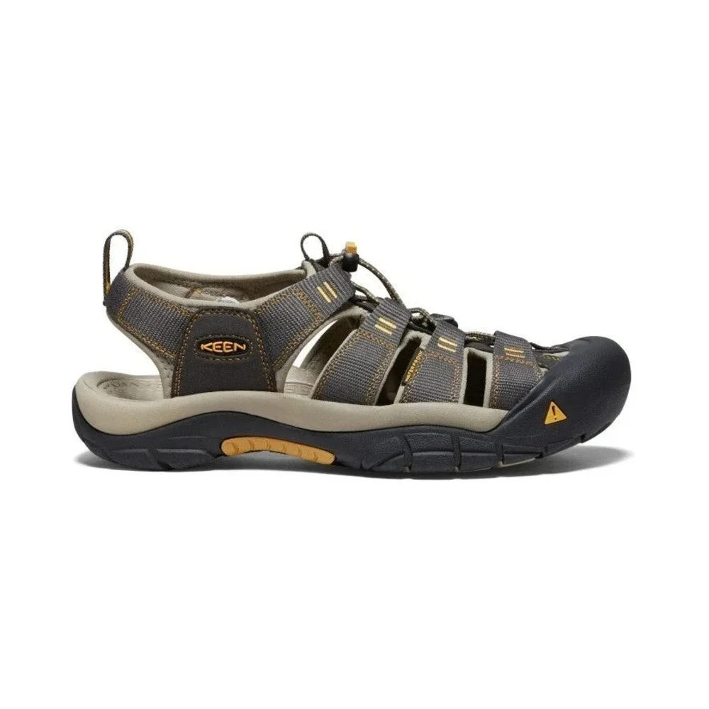 Mens Size 12- Keen Newport H2 Raven Aluminum Brown 1008399 Sandals Shoes Hiking